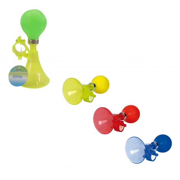 MIZOO ΚΟΡΝΑ ΚΛΑΞΟΝ ΠΟΔΗΛΑΤΟΥ ΠΛΑΣΤΙΚΟ ΣΕ 4 ΧΡΩΜΑΤΑ 15CM 1322-39